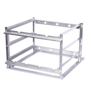 Imagem de Suporte para Churrasco Fast Gourmet Standard de 4 Espetos e Grelha SAS04