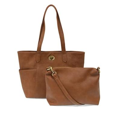 Imagem de Joy Susan Bolsa Turn Lock: Judy in Vegan, Caramelo, One Size