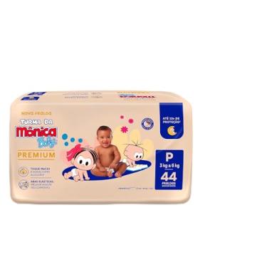 Imagem de Turma da Mônica Baby Premium Econômica P 44 Unidades