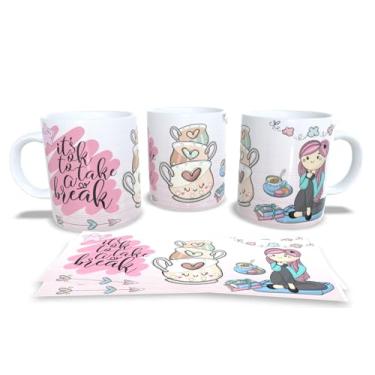 Imagem de Canecas Personalizadas Coleção Café Time (Mod.2)