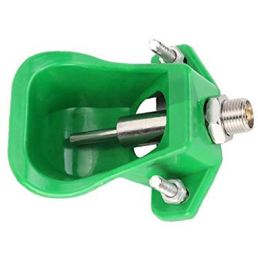 Imagem de Tigela de Gado para Porcos, Ovelhas, Cabras, Bebedor Resistente que Economiza água para Diferentes Animais, Feita de Materiais de, Aço Inoxidável + Plástico,