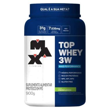 Imagem de Top Whey 3W Mais Performance (900g) Max Titanium
