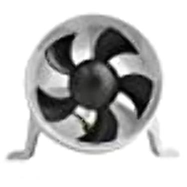 Imagem de Ventilador em linha Attwood Turbo 4000 Series II - 12V - Branco