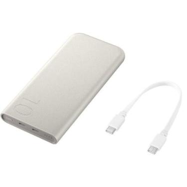 Imagem de Carregador Portátil 10000Mah 25W Eb-P3400 Samsung Novo, 10.000mAh, Beg