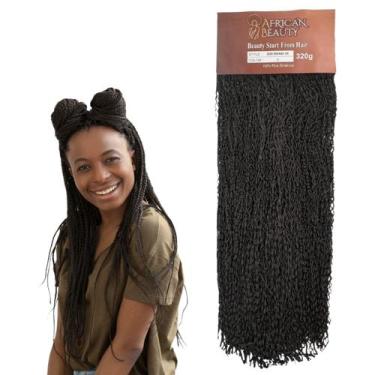 Imagem de Cabelo Micro Zizi Miojinho Trançado Kanekalon Zhang Hair Pacotão 320 G