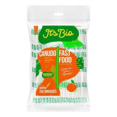 Imagem de Canudo Bio Fast Food Sache Papel 8 Mm Cristal Pp C/ 3000 Un - Tamarozz