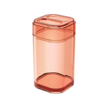 Imagem de Porta Escova de Dente Coza Splash Coral Sunny