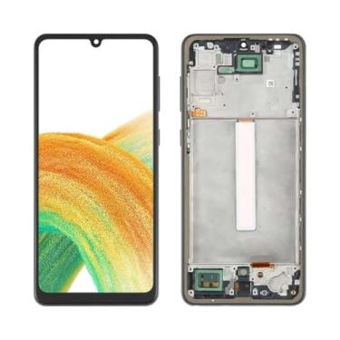 Imagem de Tela Display Lcd Touch Screen Para A33 Ori Com Aro