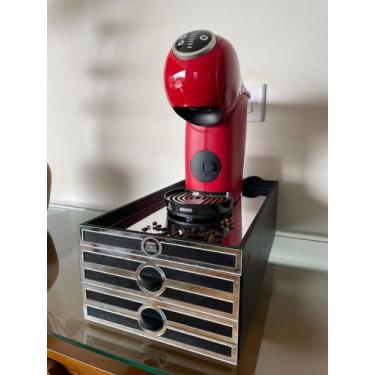 Imagem de Bandeja Organizadora Compatível Com Dolce Gusto Nova Versão Com 2 Gave