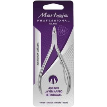 Imagem de Alicate Merheje Profissional para Cutícula Inox R:225