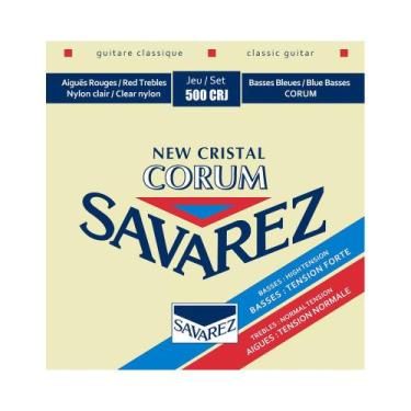 Imagem de Encordoamento Violão Nylon Savarez New Cristal Corum 500CRJ