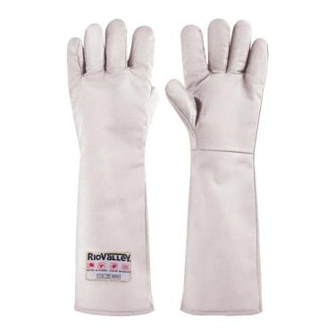 Imagem de Luva para Cozinha Industrial Kombat Heat 05 Dedos até 250 45cm  - Rio 