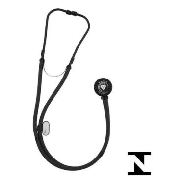 Imagem de Estetoscópio Black Rappaport P.a Med Profissional - P. A. MED,  Preto