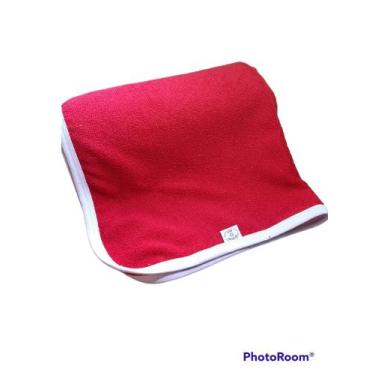 Imagem de Banho Pet Toalha Microfibra Cat Dog - Mudan Pet, Vermelho