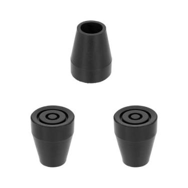 Imagem de 3 Ponteira Pé De Muletas Bengalas Andadores (1''-2,54cm) - Garden Hous