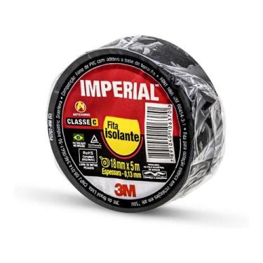 Imagem de Kit 20 Fitas Isolante Imperial Slim 18Mm X 5M - 3M