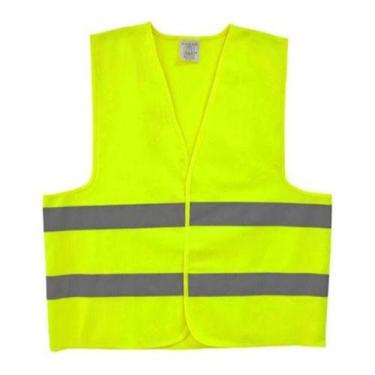 Imagem de Colete Segurança Refletivo Motoboy Obra Velcru - PROTEPLUS, M, Amarelo