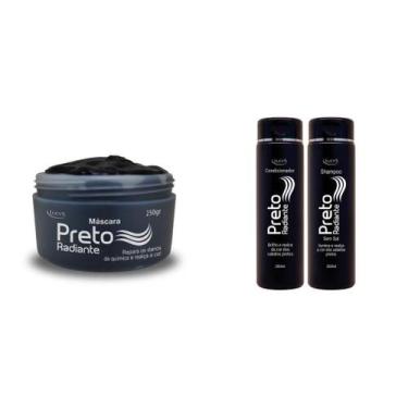 Imagem de Cabelo Preto Radiante Colore e Mantém Cor e Brilho - Lucy's