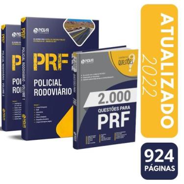 Imagem de KIT Apostila Policial Rodoviário + 2000 Questões PRF