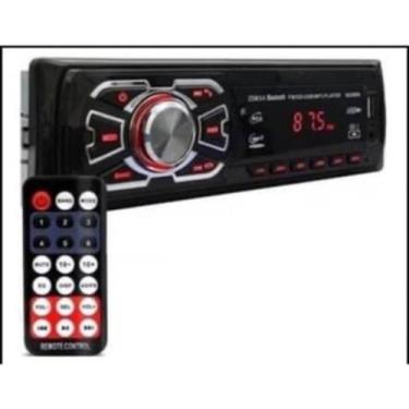 Imagem de Som Automotivo Bluetooth Mp3 Player Usb com Controle - importado