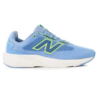Imagem de Tênis New Balance 413 V3 Feminino, Azul, Verde, 37