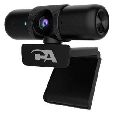 Imagem de Cyber Acoustics CA Essential Webcam 1080HD-AF – Webcam USB com microfone para desktop ou notebooks, webcam 1080p, foco automático HD e correção de luz, microfone omnidirecional (WC-2000)