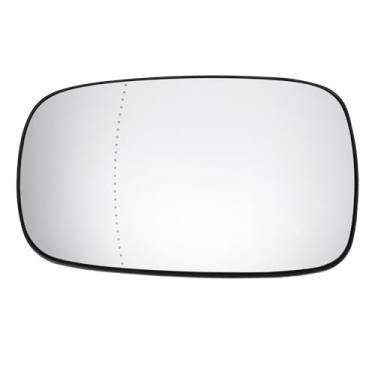 Imagem de ACROPIX Vidro retrovisor do lado esquerdo do motorista para Renault CLIO GRAND SCENIC 2005-2009 para Renault MEGANE 2002-2008 com placa de suporte - Pacote com 1