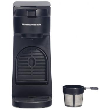 Imagem de Cafeteira Elétrica para Café Moído, Dose Única 400 mL, 110V 1300W Hamilton Beach 47620, Preta