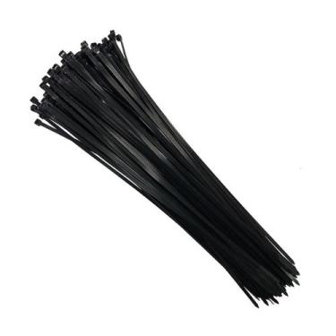 Imagem de Kit 100 Abraçadeira Nylon Várias Medidas Cinta Plástica Prender Organi