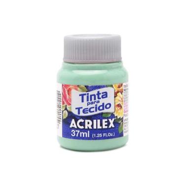 Imagem de Tinta Para Tecido Acrilex Fosca 37ml Escolha a Cor, 810 - VERDE BEBE