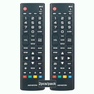 Imagem de  Controle remoto de substituição AKB73975784, controle remoto universal adequado para LG LCD LED UHD QLED Mini LED Smart TVs