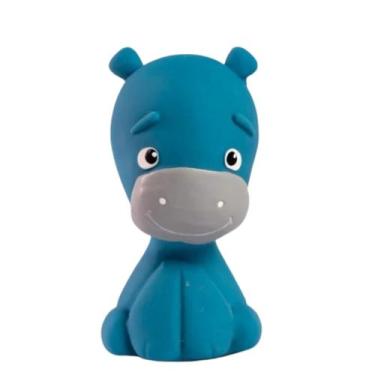 Imagem de Brinquedo Mordedor Infantil Em Látex Hipopótamo - Tex Toy