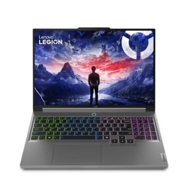 Imagem de Lenovo Legion 5 16IRX9 Laptop LA1 AI Chip, 16 polegadas WQXGA (2560x1600) 240Hz, Intel i9-14900HX, 32GB DDR5 RAM, 1TB SSD, RTX 4060 8GB, RGB Backlit Eng KB, Win11 Home, Luna Grey - 83DGGG; 00AGUS