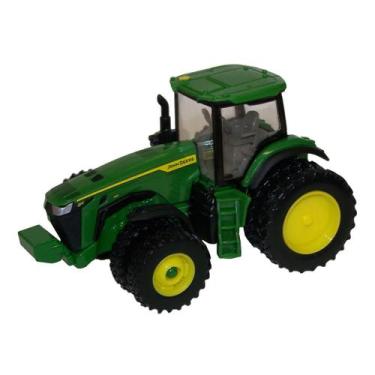 Imagem de MINIATURA TRATOR ERTL JOHN DEERE 8R 410 Com Pneus Duplos, Verde