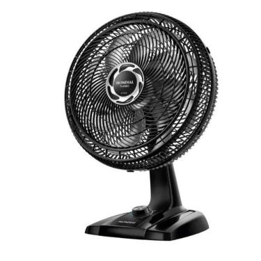 Imagem de Ventilador De Mesa 40cm Turbo Nvt-40-8p-b Preto/prata 110V