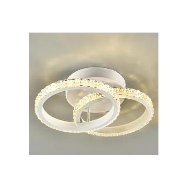 Imagem de Luminária De Teto Plafon Led Moderna Lustre para Corredor Sala Quarto Cozinha (GW18 (25X17X10CM))