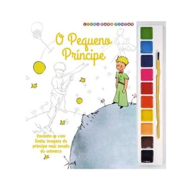 Imagem de O Pequeno Príncipe Livro Para Pintar Com Aquarela