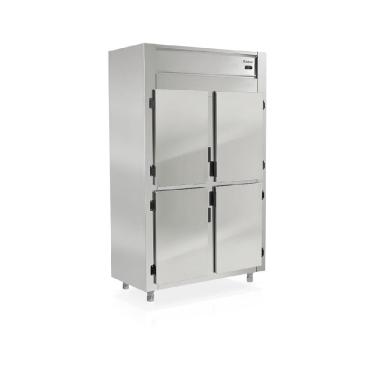 Imagem de Refrigerador Comercial 4 Portas Gelopar GREP-4P Aço Inox - 220V