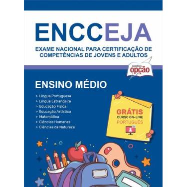 Imagem de Apostila ENCCEJA  - Ensino Médio - Apostilas Opção