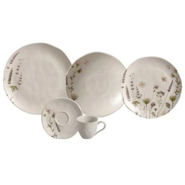 Imagem de Aparelho de Jantar 30 Peças Orgânico Lavanda Porto Brasil