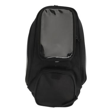 Imagem de Bolsa de Cauda de Motocicleta, Amplo Espaço à Prova D'água de Tiras Reforçadas Ferramenta de Armazenamento Tronco Traseiro Saco para Moto, Projetado para Passeios Longos