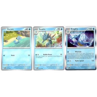 Imagem de Kingdra 032/182 - Paradox Rift - Pokemon 3 Card Lot