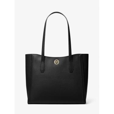Imagem de Bolsa de Ombro Feminina Grande Preta MK Leida Tote