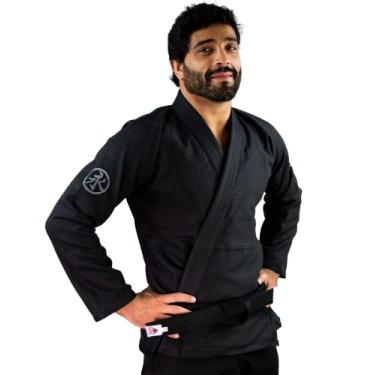 Imagem de Keiko, Kimono Jiu Jitsu Ultra Light, Preto, A0