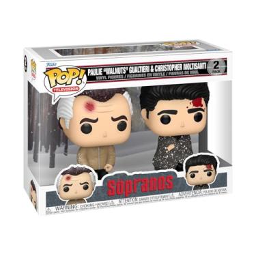 Imagem de Funko Pop! TV: Sopranos - Paulie & Christopher 2PK - The Sopranos - Figura de vinil colecionável - ideia de presente - Mercadoria Oficial - Brinquedos para crianças e adultos - TV Fans
