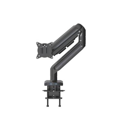 Imagem de Redragon GMK916 Suporte para monitor Ultrawide com USB - Braços ajustáveis de mola a gás com VESA 75/100 mm, compatibilidade de tela de 15-49 polegadas, braçadeira C e base de ilhós, gerenciamento de