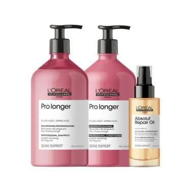 Imagem de Kit L'Oréal Professionnel Serie Expert Pro Longer - Shampoo e Condicio