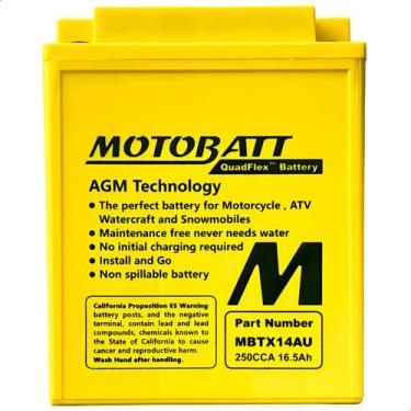 Imagem de Bateria Motobat Mbtx14au 16,5ah bm w F 800 Gs F800gs