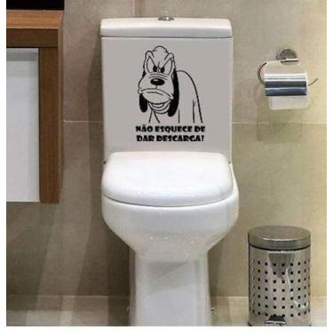 Imagem de Adesivo Para Vaso Sanitário Feche A Tampa - Pluto - Lojinha Da Luc Ade