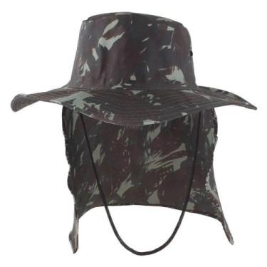 Imagem de Chapéu Pescador Árabe Com Protetor de Nuca - Segtotal, Camuflado
